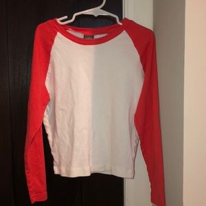 wild fable cropped mid length arm